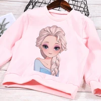 disney princess series hoodie children clothing printing cartoon cute fashion top boy girl sweatshirt winter baby blouse unisex
