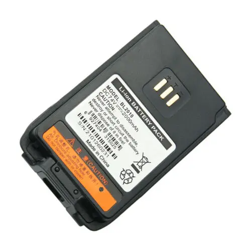2 шт. литий-ионные аккумуляторы 7 4 в 2000 мАч для рации HYT/Hytera UL913 PD562 PD502