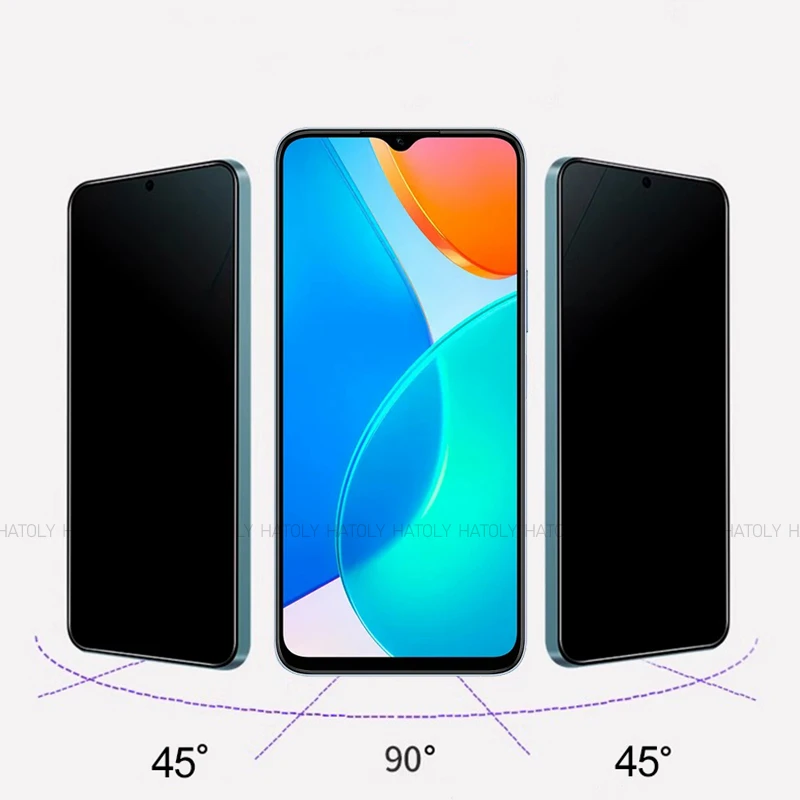 2/4 шт. противошпионская Защита экрана для Honor X6 4G закаленное стекло полная клейкая