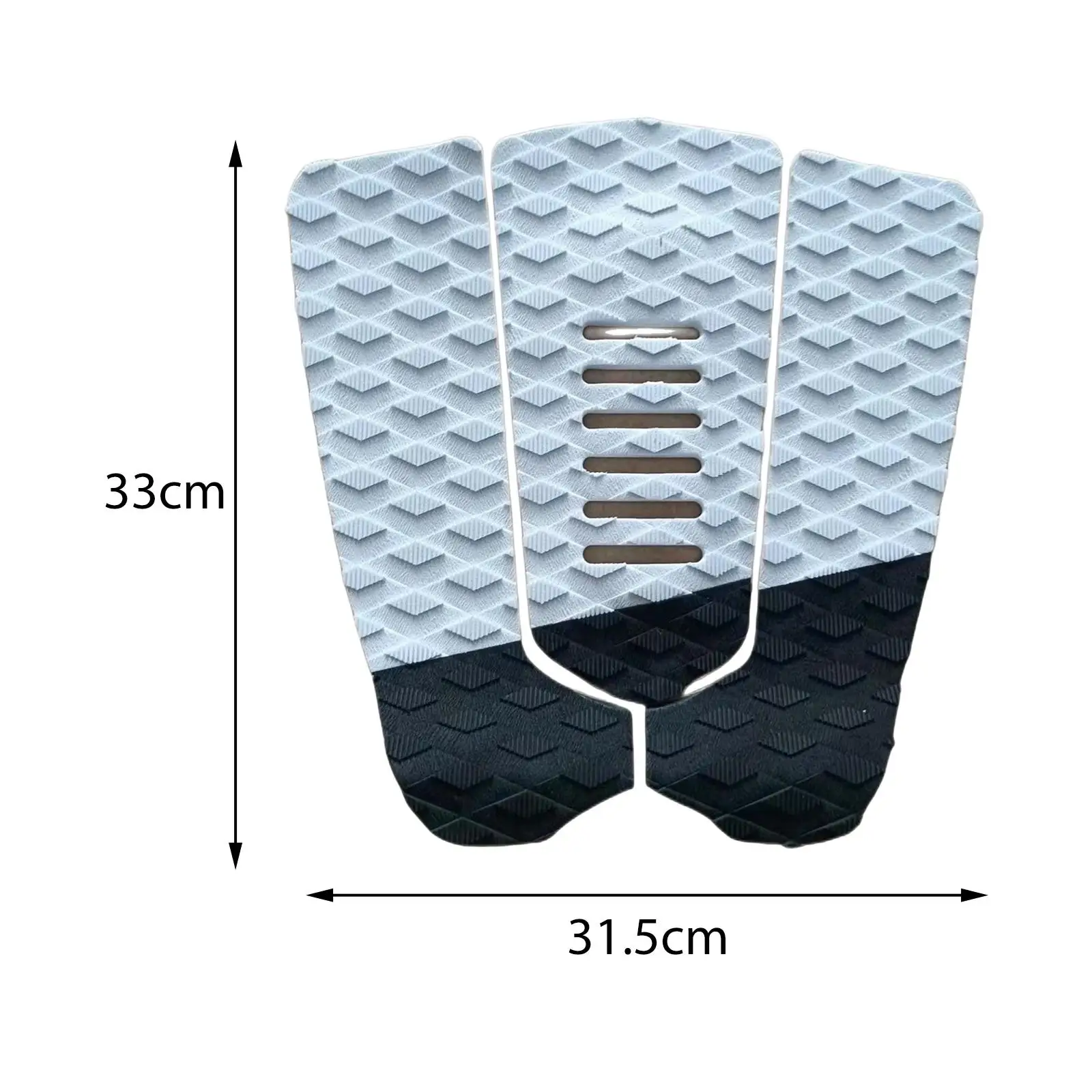 3x тяговая накладка для доски серфинга хвостовая из ЭВА нескользящая водных видов