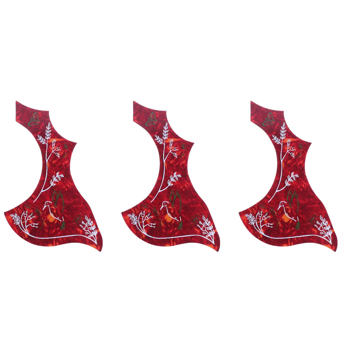 

Guitar Pickguard Plate Guards Acoustic Pick Sticker Scratch Guard Shield Stickers Electric Board Protector Hummingbird Accessory