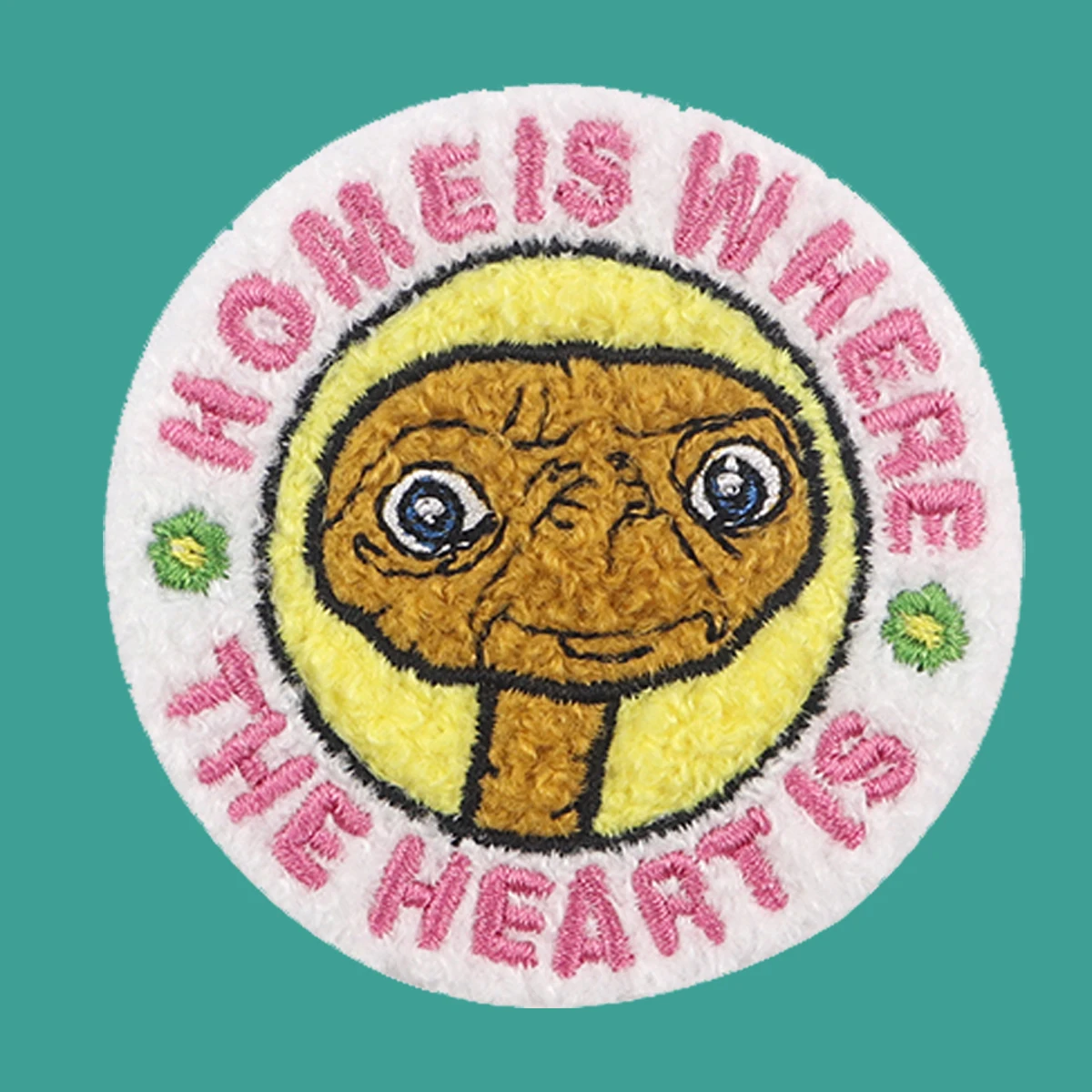 Брошь с вышивкой в виде цитаты инопланетянина значки на лацкан для одежды