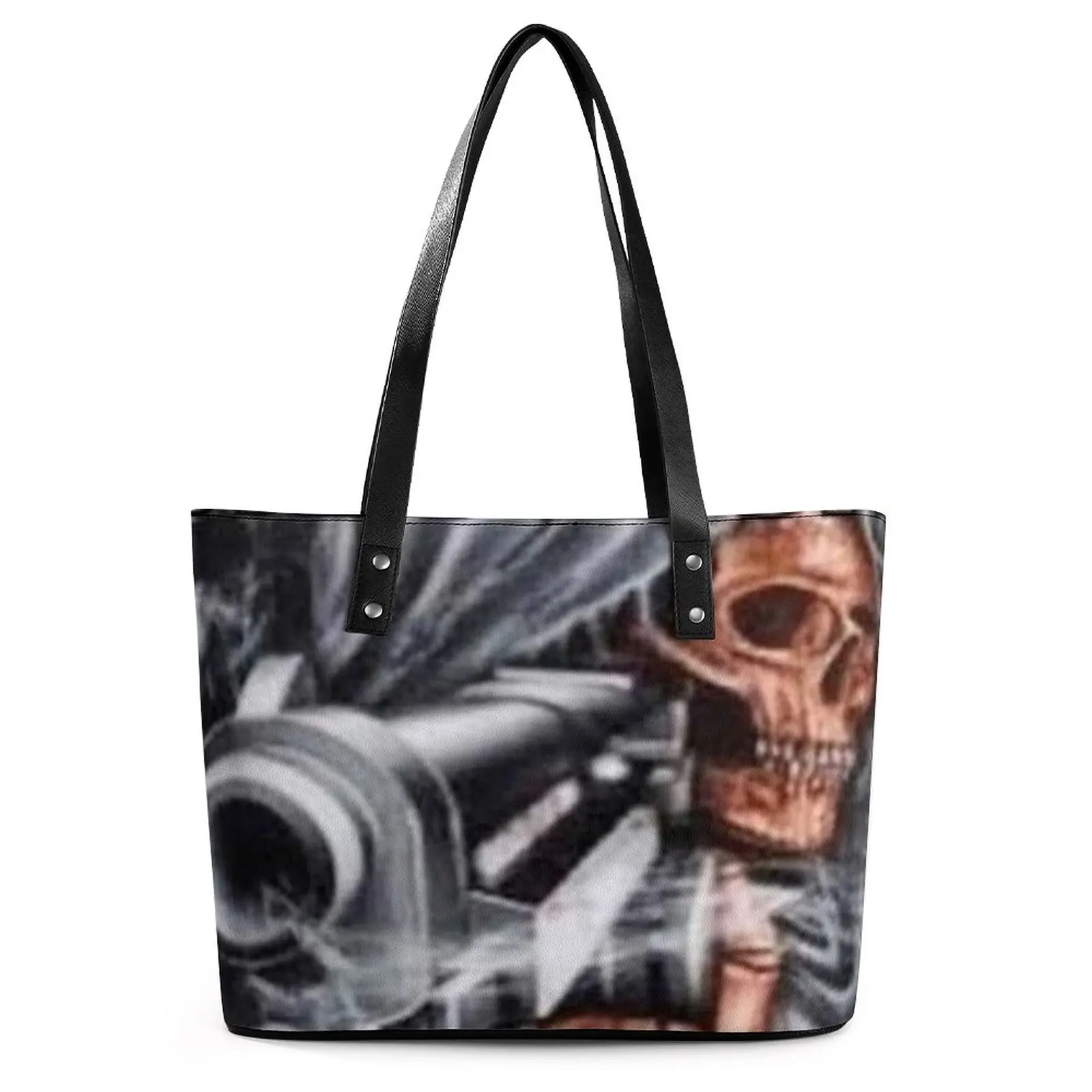 

Сумочка «пистолет» с принтом в виде черепа для девушек