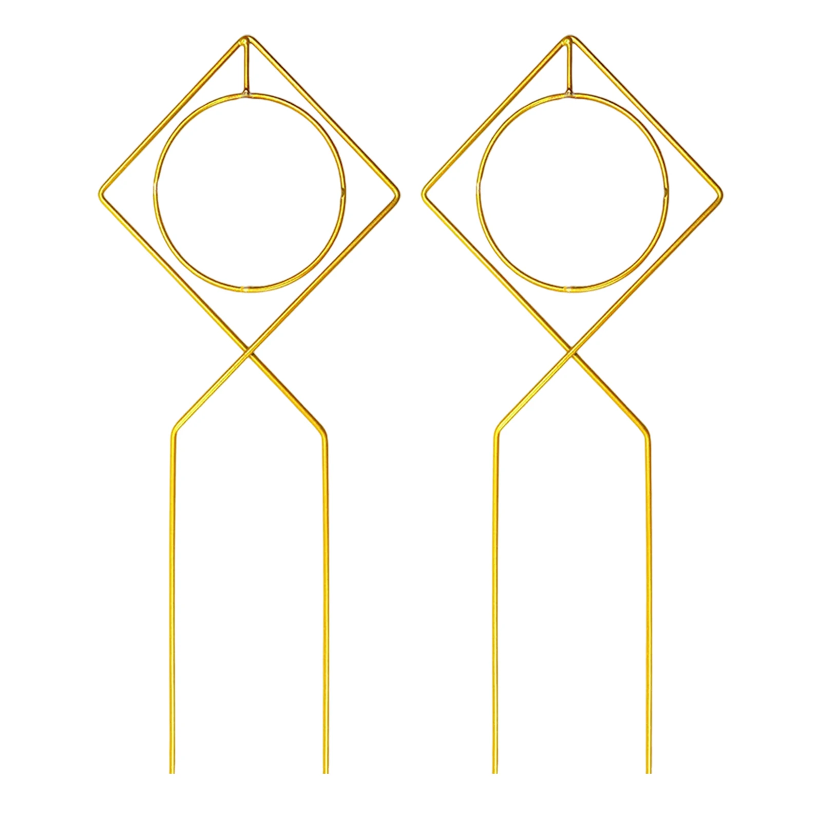 

2 шт., металлические садовые решетки для выращивания помидор