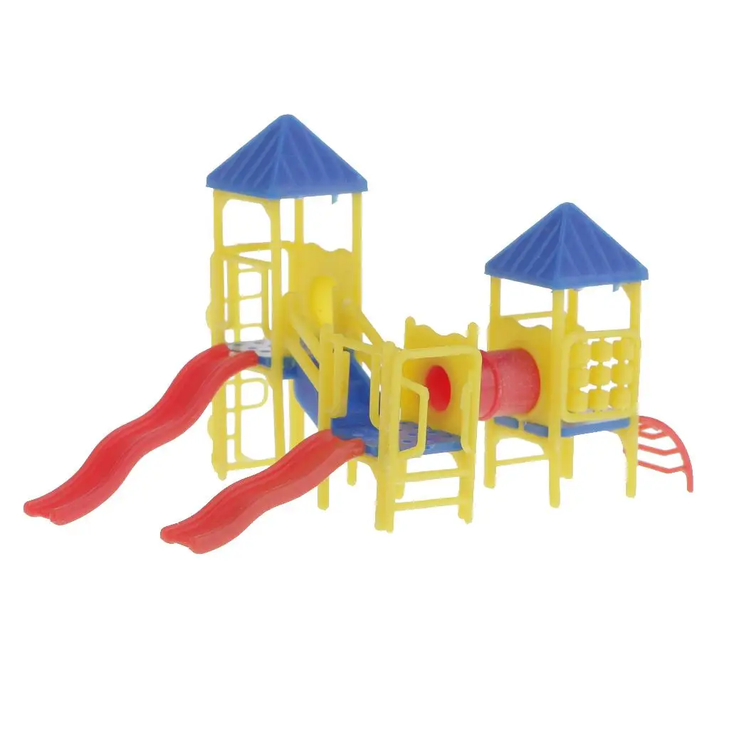 1:150-1:200 N Детская фабрика модель игровой площадки макет декораций здания