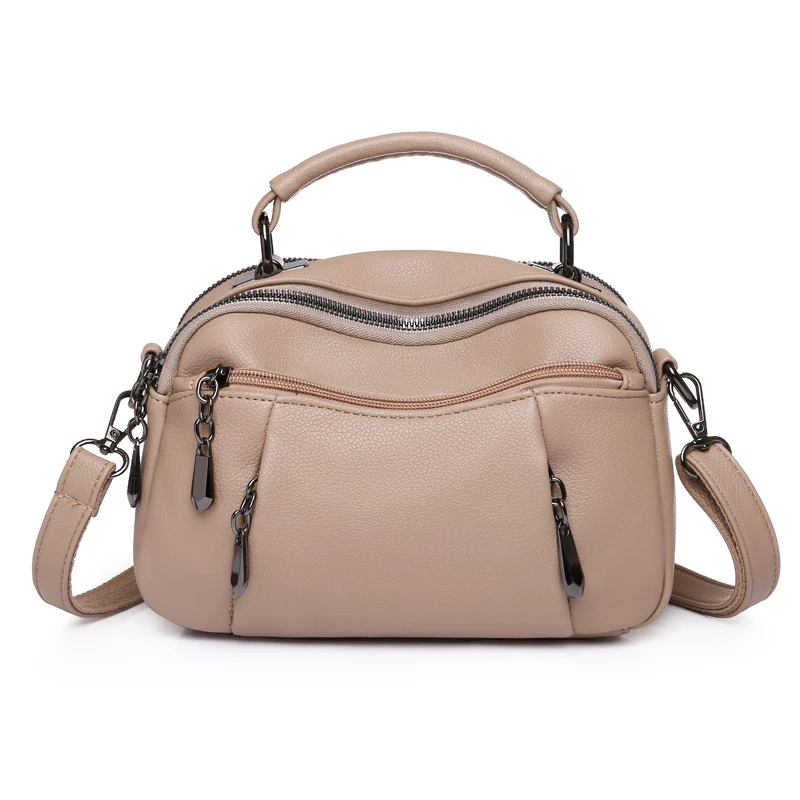 

European and American Women's Bags Large Capacity Messenger Bags Fashion Handbags Multi-pocket Bags Cosmetic Bags Women Wallets