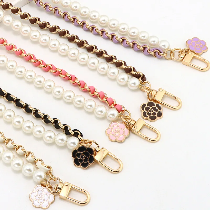 Корейская жемчужная камелия цепочка для мобильного телефона модная женская и