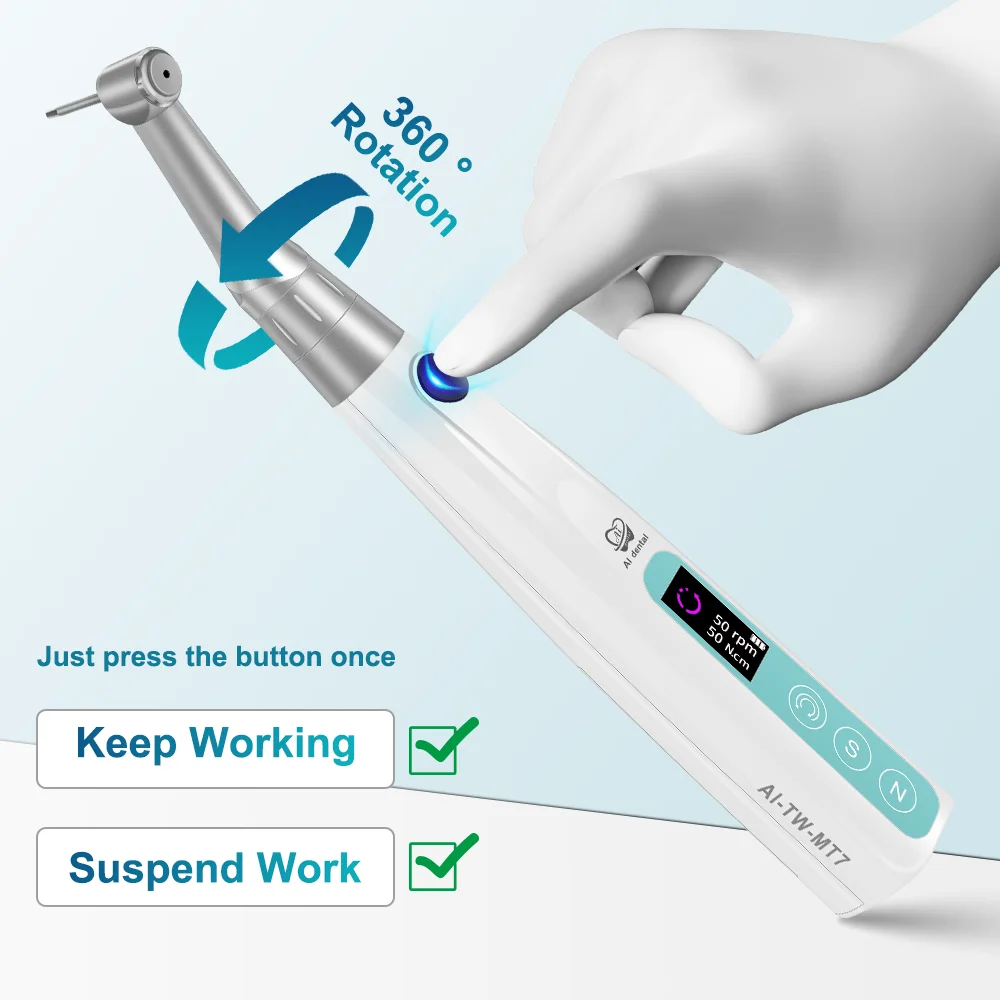 AI-TW-MT7 Беспроводной стоматологический динамометрический ключ для имплантатов