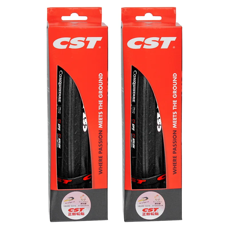 Фото CST CONQUISTARE 700C Шина для шоссейного велосипеда C1761 Стальная шина 700x23C 25C 60TPI устойчивая к ударам износостойкая складная шина №1