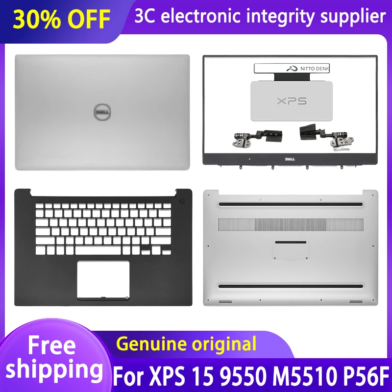 Новый чехол для ноутбука Dell XPS 15 9550 M5510 P56F задняя крышка ЖК-дисплея/Упор