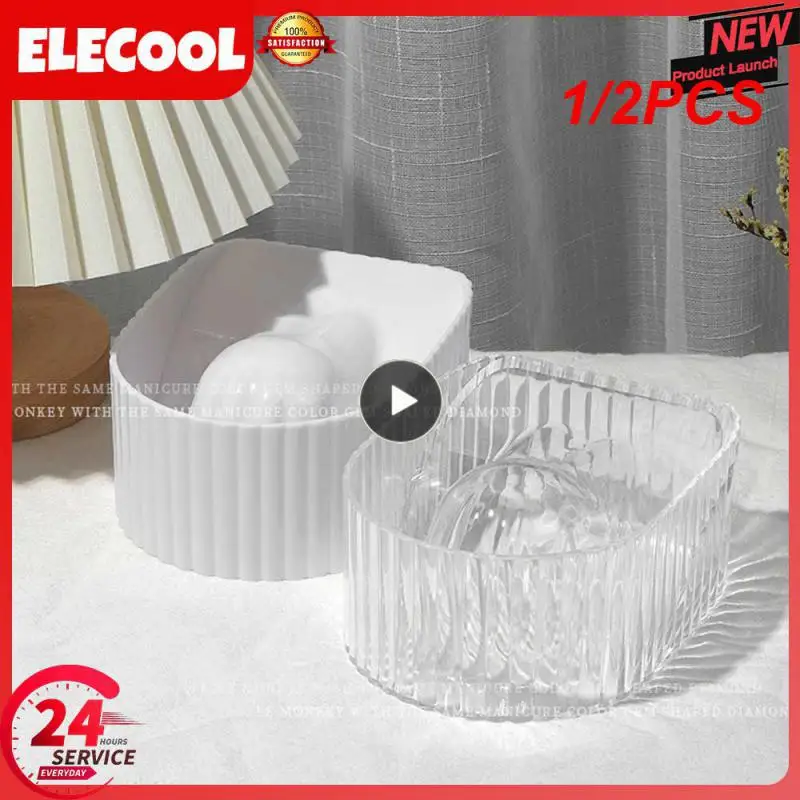 

1/2PCS MAYCHAOManicure Bowl Nail Polish Remover Soak Bowl Acrylic Nail Tip Remover DIY Nail Art SPA Manicure Tools