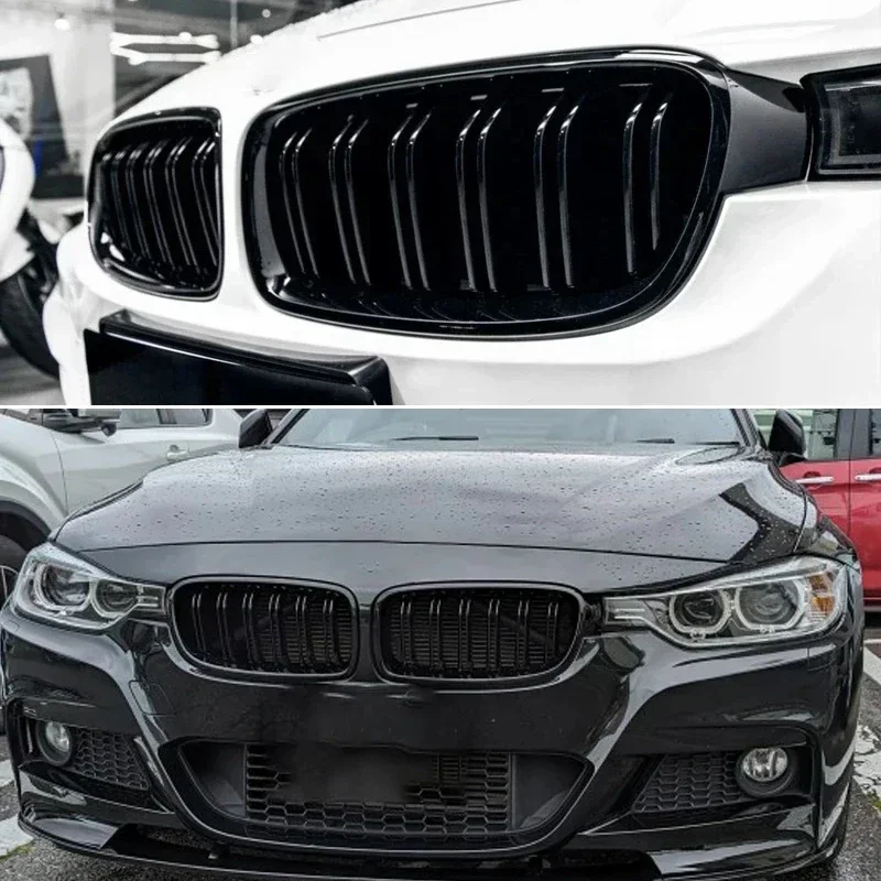 Передняя решетка радиатора автомобиля двойная для BMW F30 F31 F35 320i 325i 328i 316i 318i 330i