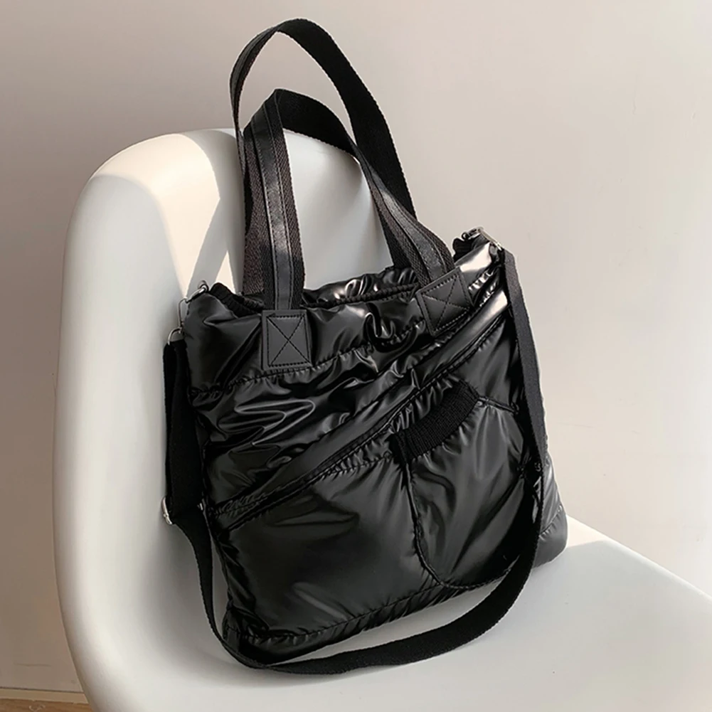 

Сумка на плечо женская из экокожи, модный дизайнерский саквояж кросс-боди, мессенджер, роскошный тоут