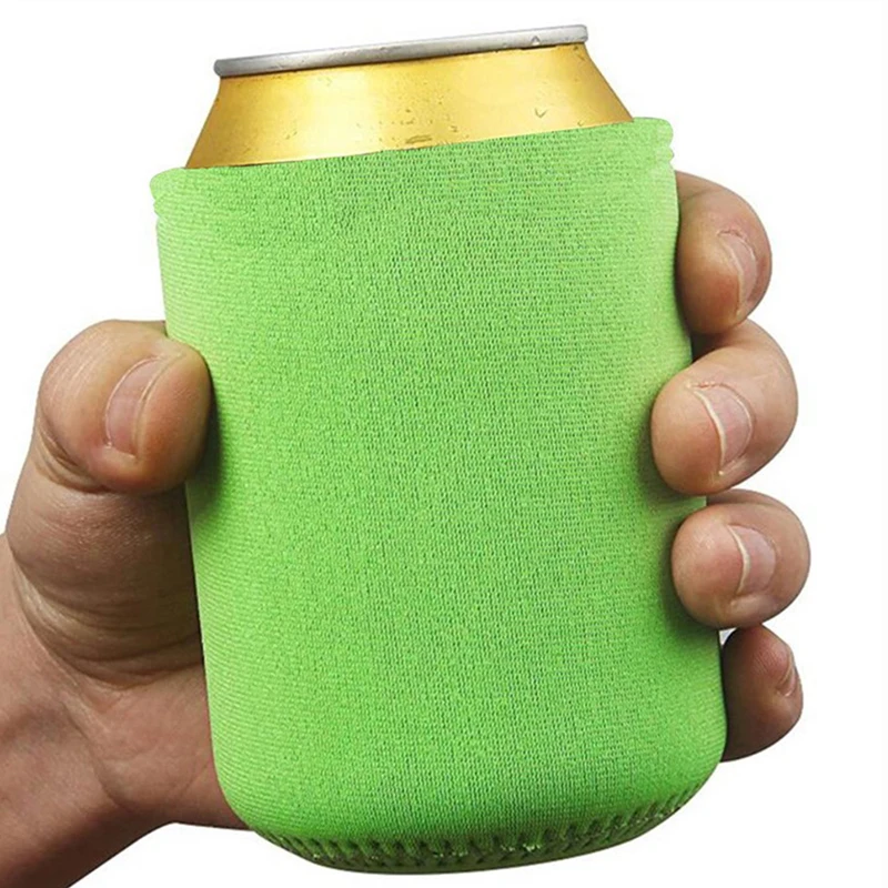 

1/6pcs Beer Sleeves Camping Can Cup Soda Cover Neoprene Drink Cooler Portable Bottle Outdoor Sleeve for Party Wedding Birthday