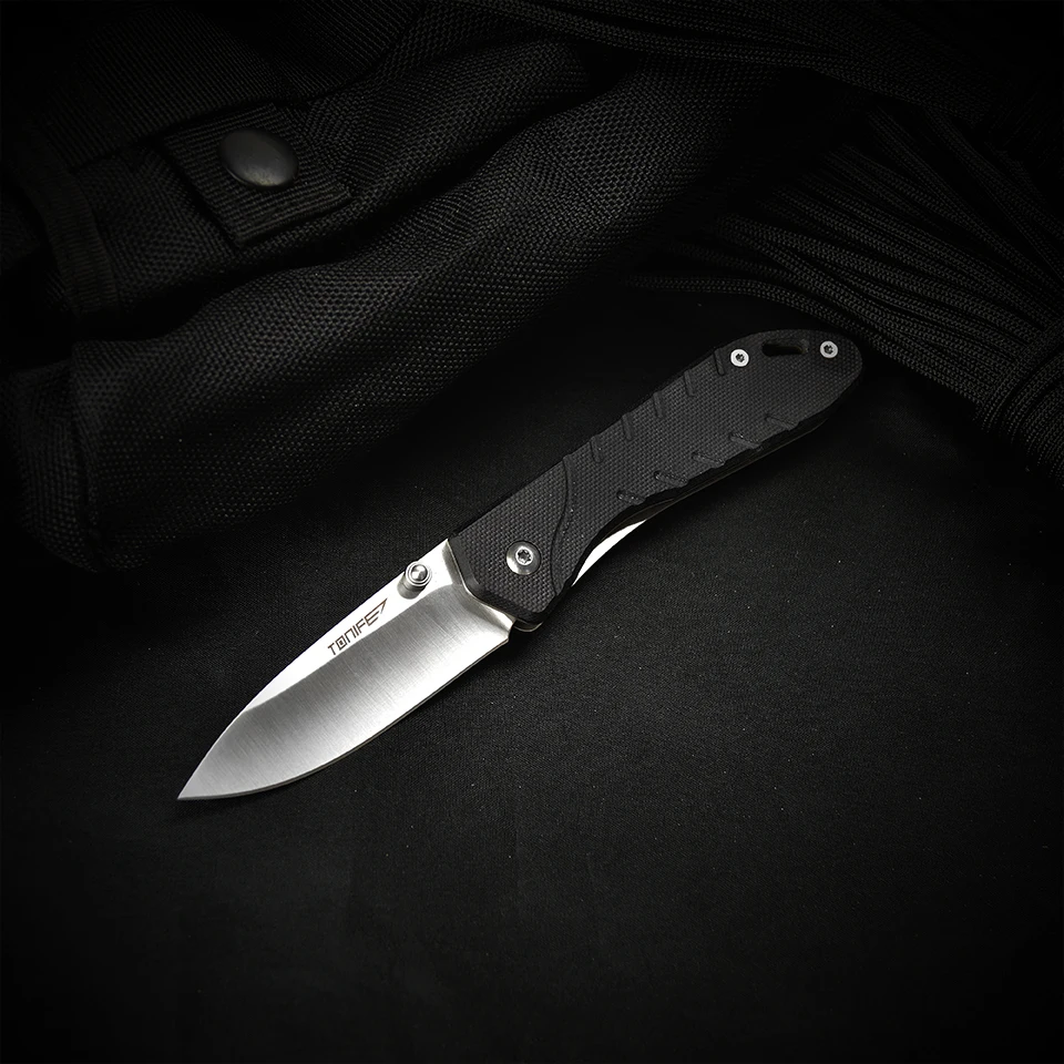 

Складной карманный нож TONIFE Cuckoo CKT5013 с лезвием 8Cr14MoV, рукояткой G10, для улицы, кемпинга, охоты, выживания, ножи для повседневного использования