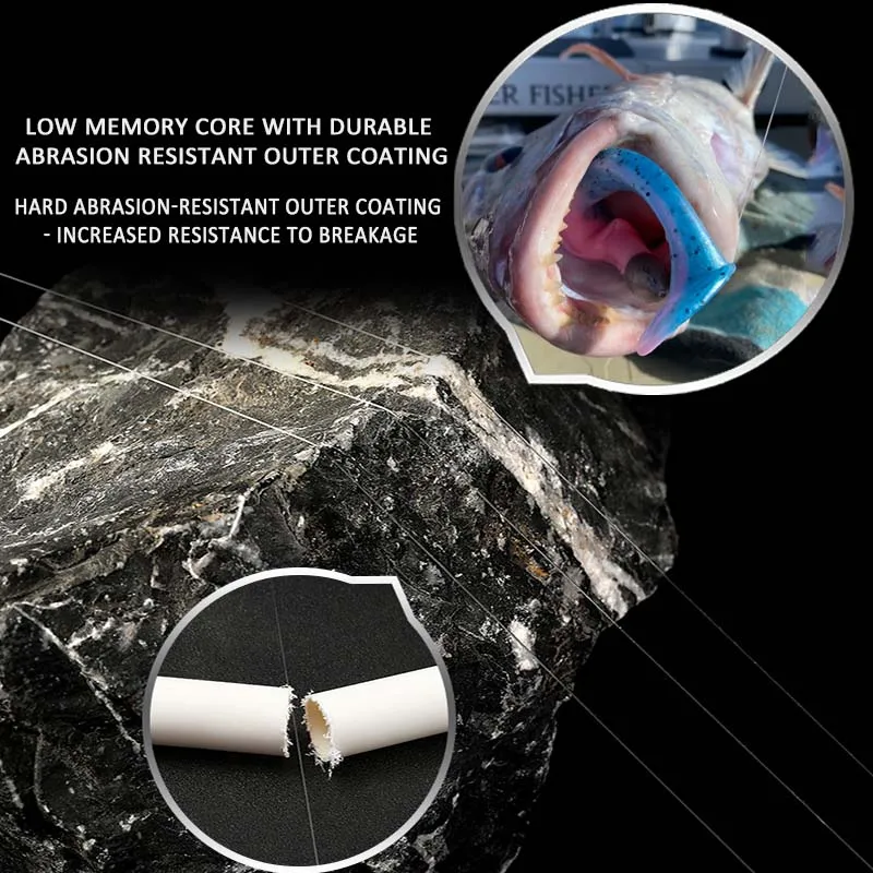 DAIWA фторуглеродная леска для поводка-длина: 50 м и 100 размер: 4-80 фунтов поводка из