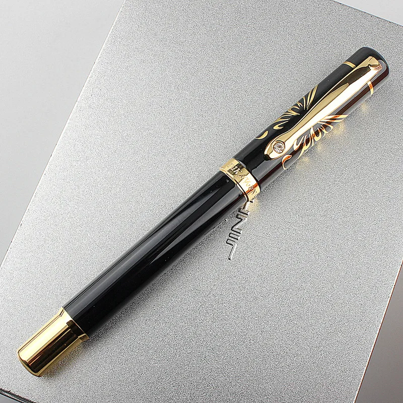 

Luxury quality K9 black 0.5mm Nib office school Fountain Pen New School student stationery Supplies ink pens