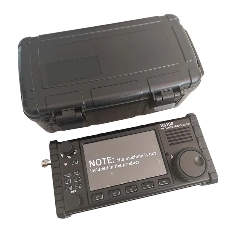For XIEGU X6100 / Elecraft KX2 HF Transceiver Waterproof Safety Storage Box Portable