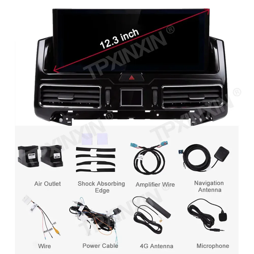 Автомобильная Мультимедийная магнитола с Android-экраном для Toyota Cruiser 2008 2009 2010 2011 ~ 2021