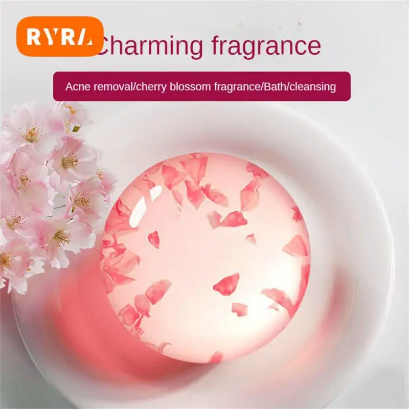 

Женское мыло с эфирным маслом, цветочные принадлежности для красоты, инструменты для чистки лица, мыло с ароматом лепестков розы, универсальное банное мыло