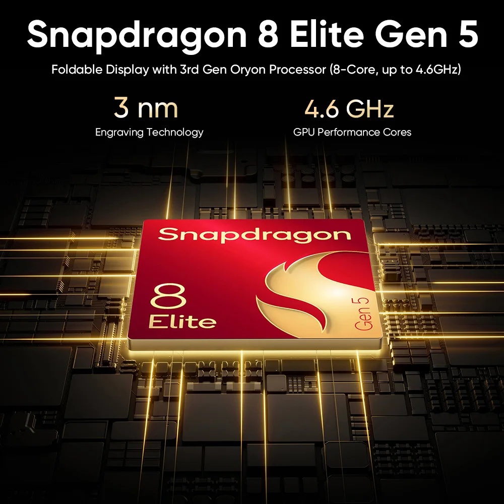 Фото Глобальная версия HONOR Magic V6 5G: Складной смартфон с процессором Snapdragon 8 Elite Gen 5, 7.95-дюймовым 120Гц LTPO OLED-дисплеем, аккумулятором 6660 мАч, быстрой зарядкой 80W+66W SuperCharge и NFC. №4