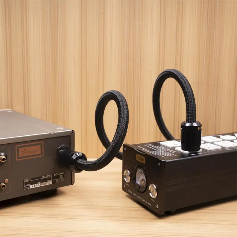 

Кабель питания медный Hi-Fi для Cd Playerdigital Audiopower, усилитель мощности, стандарт США для цифрового аудио и видео кабеля питания
