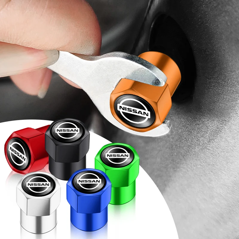 Металлический шестигранный клапан для автомобильных колес колпачки Ventil Nissan Qashqai