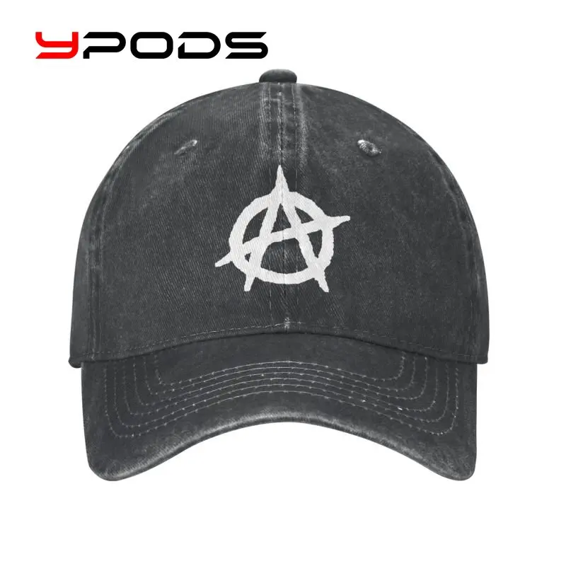

Anarchys Motorcycle baseball cap Women Men Personalized Adjustable Unisex Skull Dad Hat Outdoor