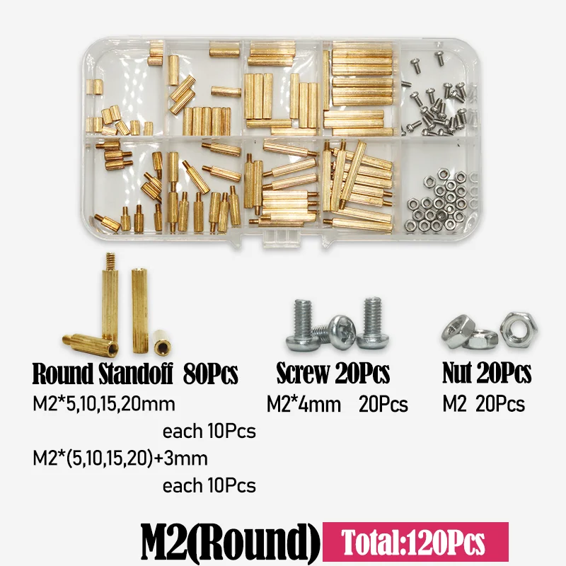 

Комплект стоек для материнской платы YMAX латунные M2 M2.5 M3 M4 M5
