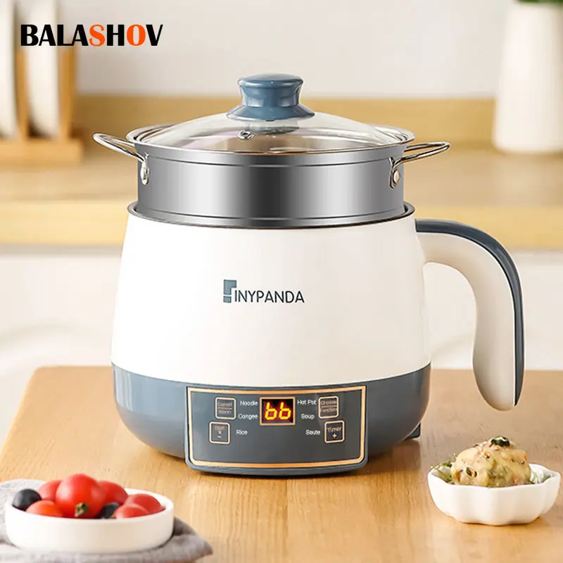 

Electric MultiCooker Cooking Machine Single/Double Layer Non-stick Multifunction Rice Cooker Household Student Dormitory Cooker