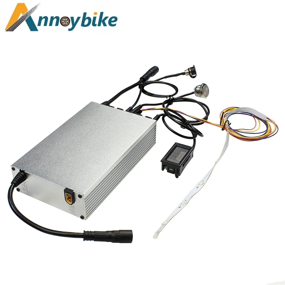 

36V48V 900W Brushless Hub Motor DIY Kart Special Drive Kids Electric Kart Controller Set Foot Pedal Flash Bar