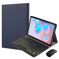 for samsung galaxy tab a7 lite tablet keyboard cover funda for galaxy tab a7 lite 8 7 inch backlit spanish russian keyboard case