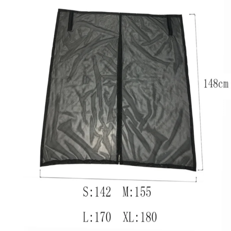 Двусторонняя молния солнцезащитный козырек дышащая защита от насекомых