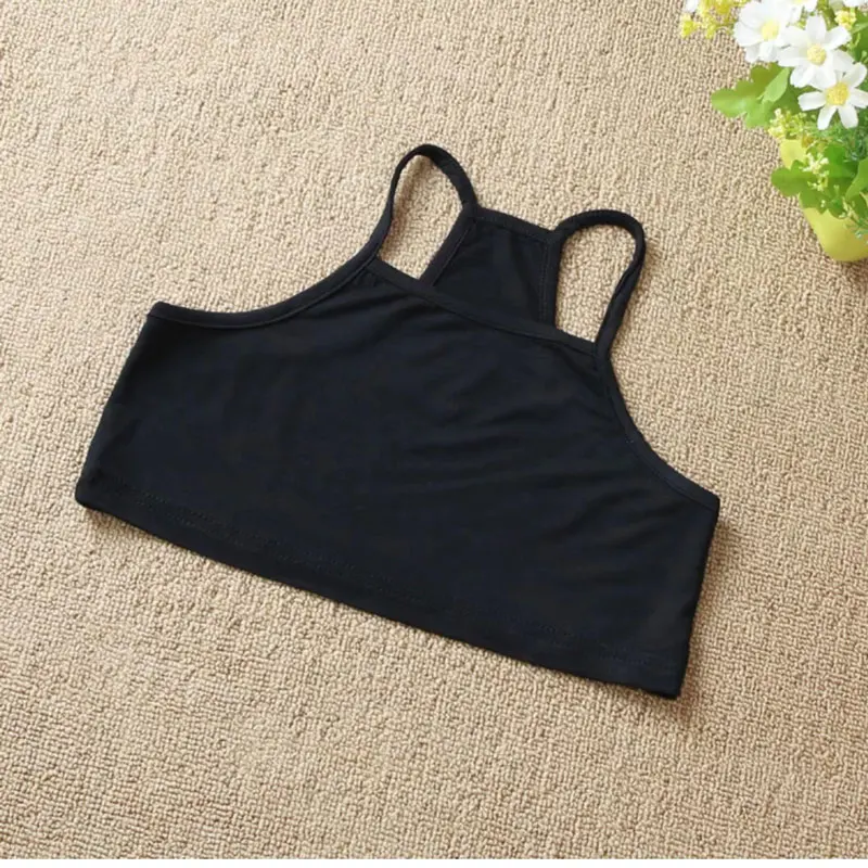 Фото V-TREE Girls Tank Tops COTTON Girls Camisole Child Singlet for Girls Candy Color Girls Undershirt Kids Underwear Model №4