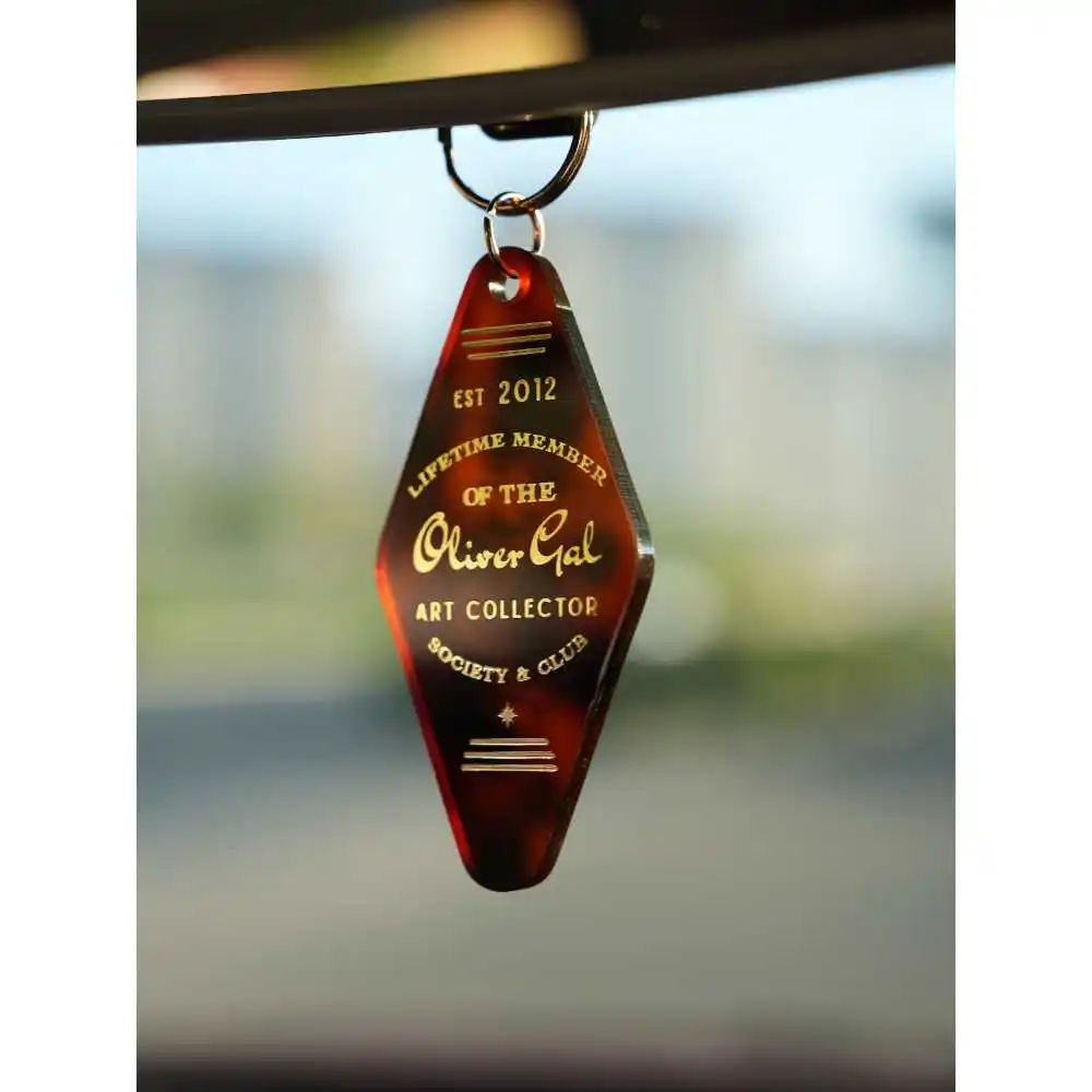 

30 шт., декоративные акриловые брелки для ключей