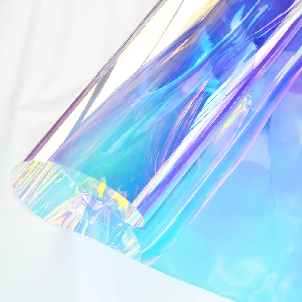 

Радужная односторонняя Зеркальная Наклейка на окно 70x300 см, самоклеящаяся декоративная тонировка для конфиденциальности, виниловая Светоо...