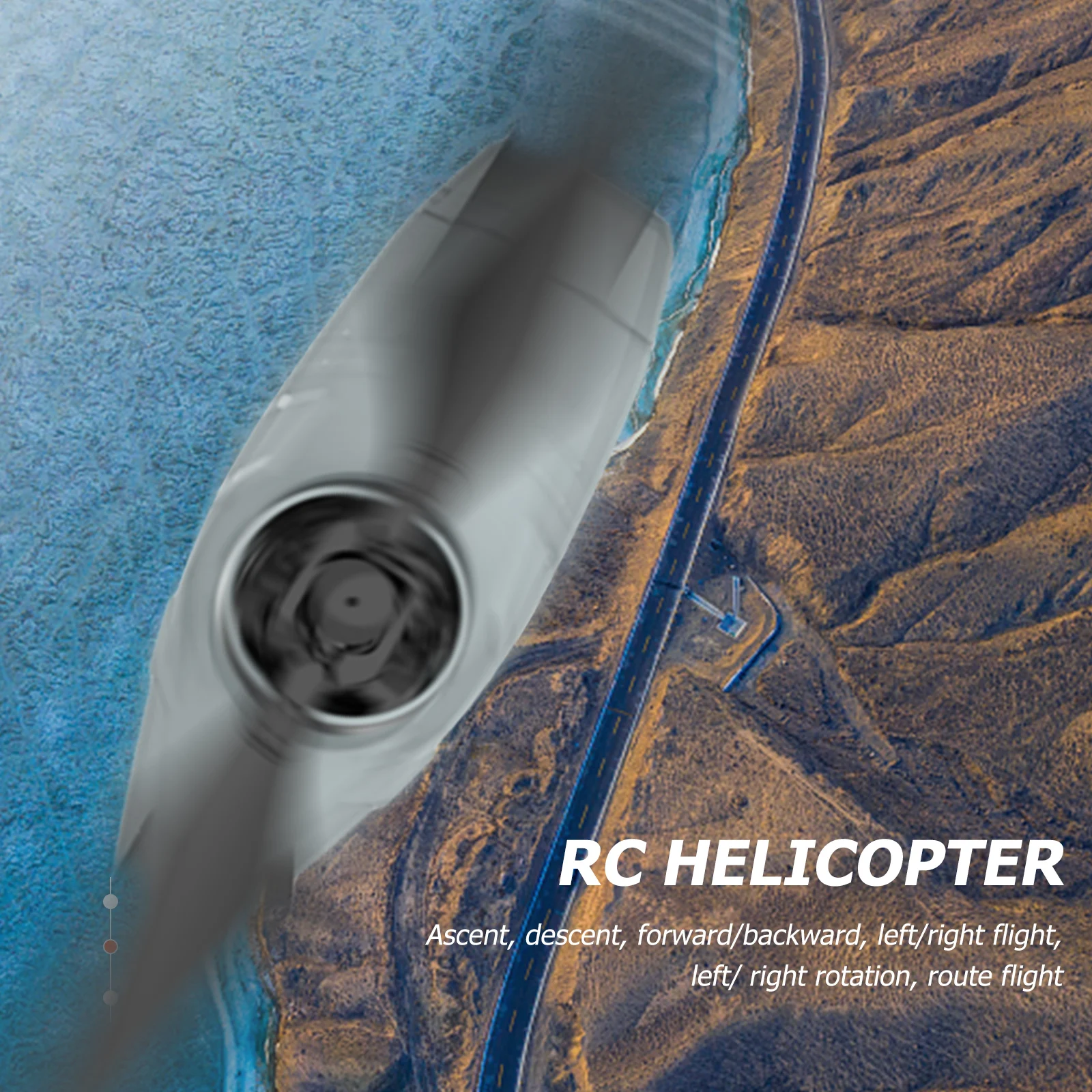 

RC ERA C127 2.4G 4CH 6-Axis Gyro Altitude Hold Optical Flow Localization Flybarless RTF Sentry Helicopter with 720P Camera Drone