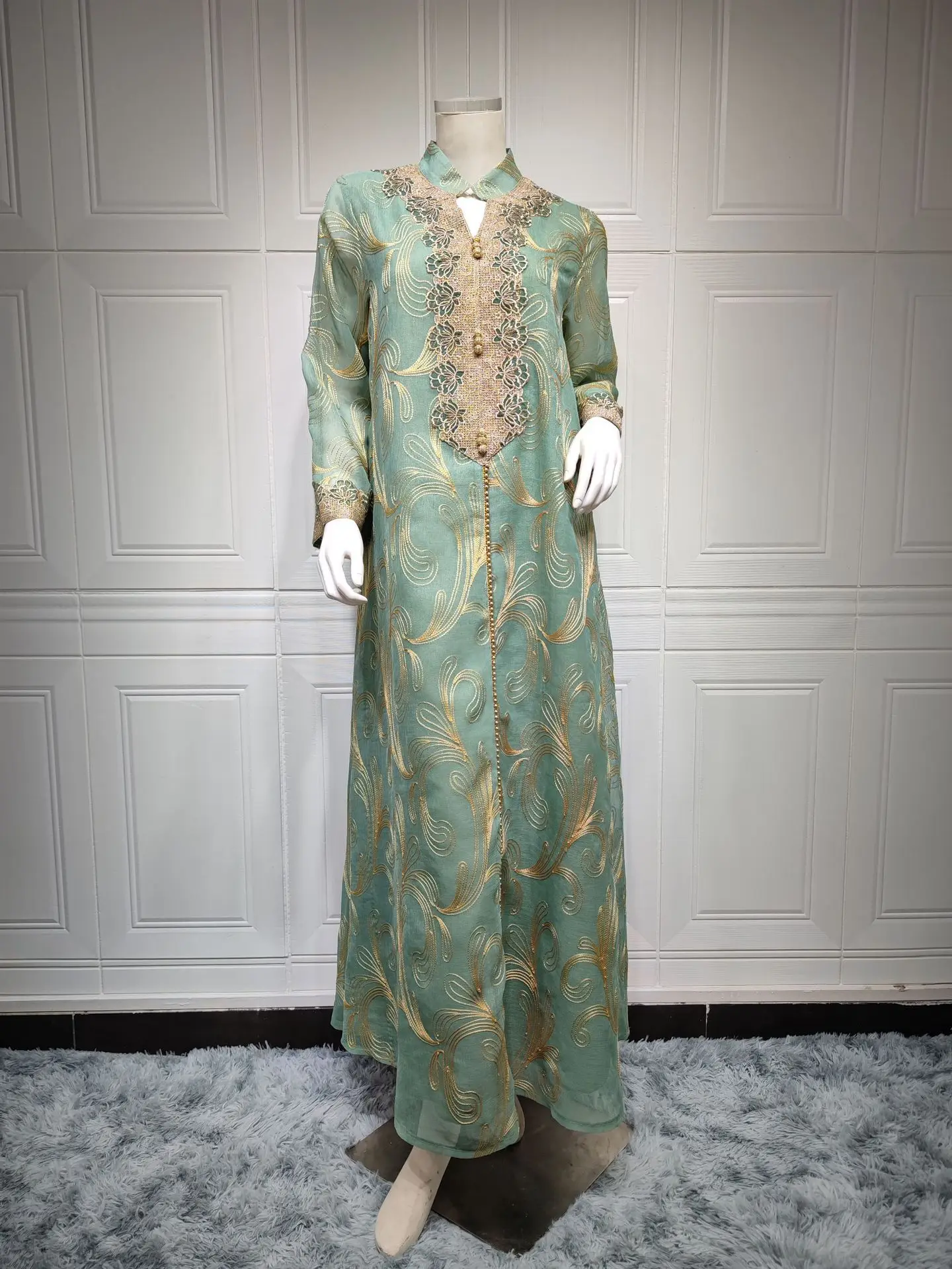 Jalabiya Abayas for Women Muslim Long Arabic Dress Party Evening Dresses Moroccan Kaftan Dubai Abaya Saudi Islam Clothes Ramadan