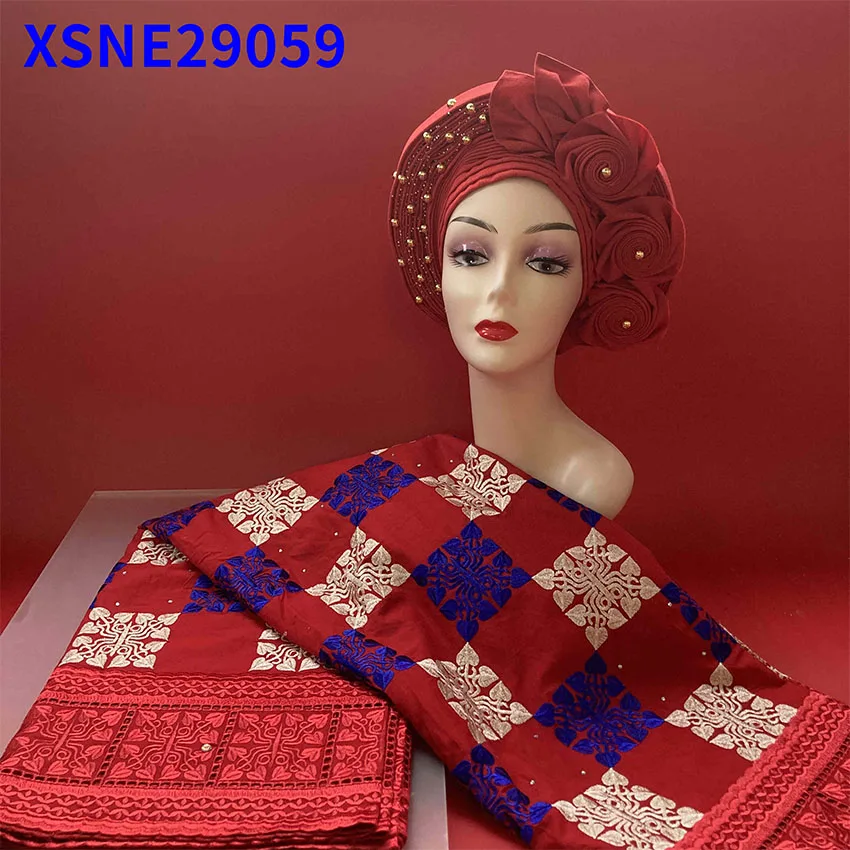 Африканская популярная хлопковая кружевная ткань ручной работы с принтом краев