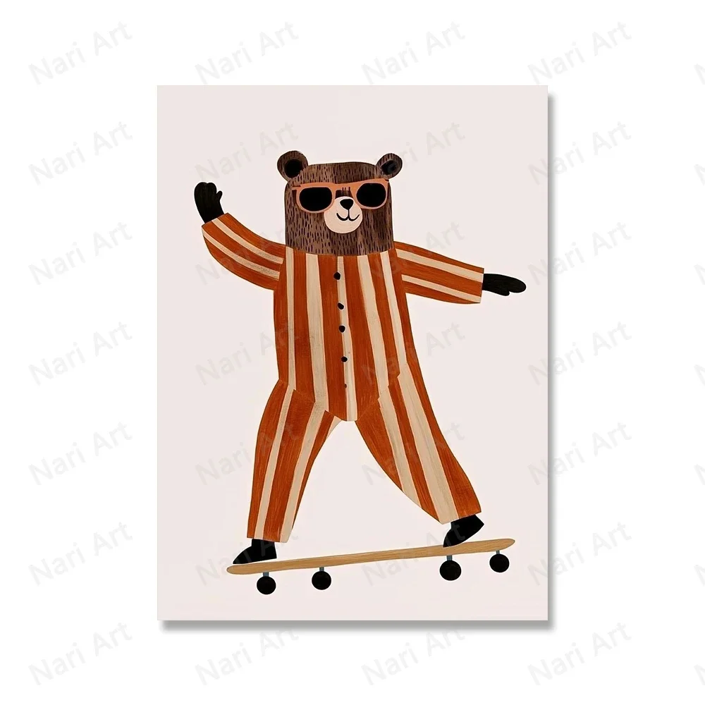 

Животные на холсте Funny Animals