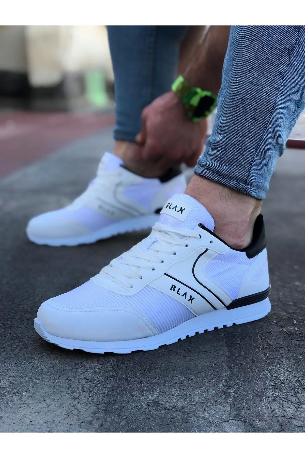 

BveA Store Мужская модная весенне-летняя зимняя Удобная Повседневная белая мужская спортивная обувь WG014