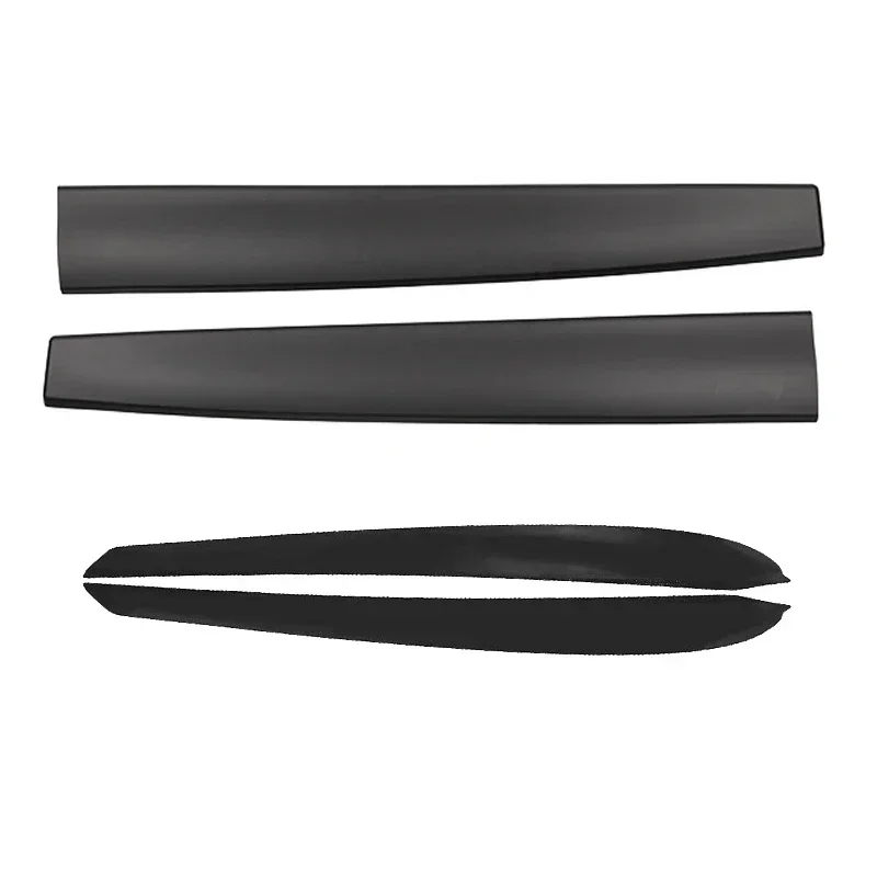 Крышка приборной панели центральной консоли и внутренняя отделка панели подлокотника передней двери для Tesla Model 3/Y, наклейки из АБС-пластика для внутреннего декора