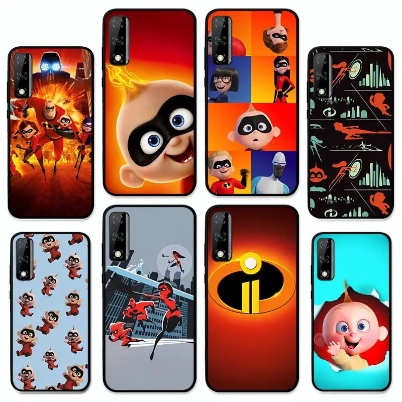 

Disney The Incredibles Phone Case for Huawei Y 6 9 7 5 8s prime 2019 2018 enjoy 7 plus