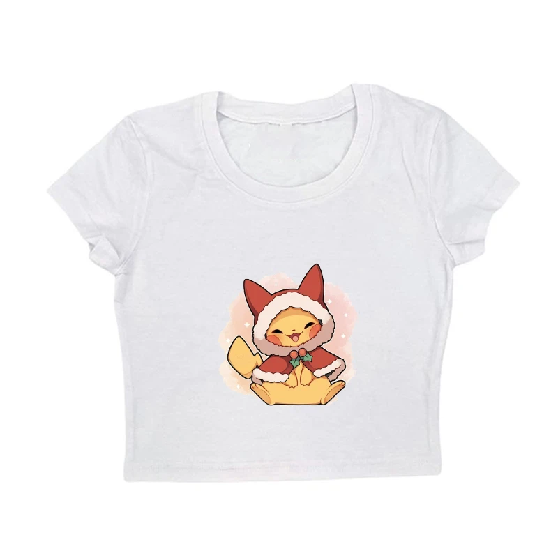 Новая летняя модная одежда Y2K корейский стиль футболки с короткими рукавами и