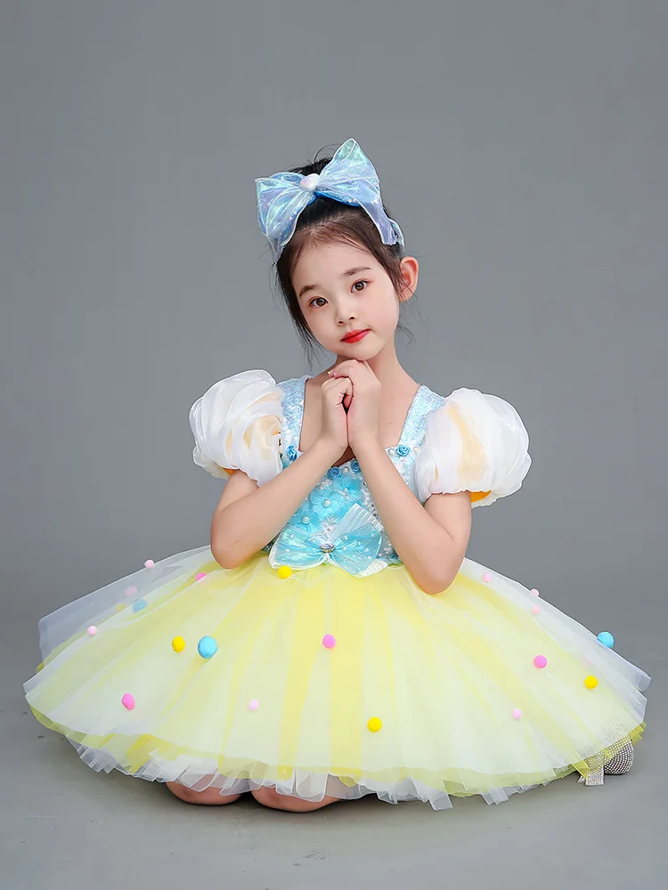 Детская одежда для бальных танцев девочек костюм современных джазовых с