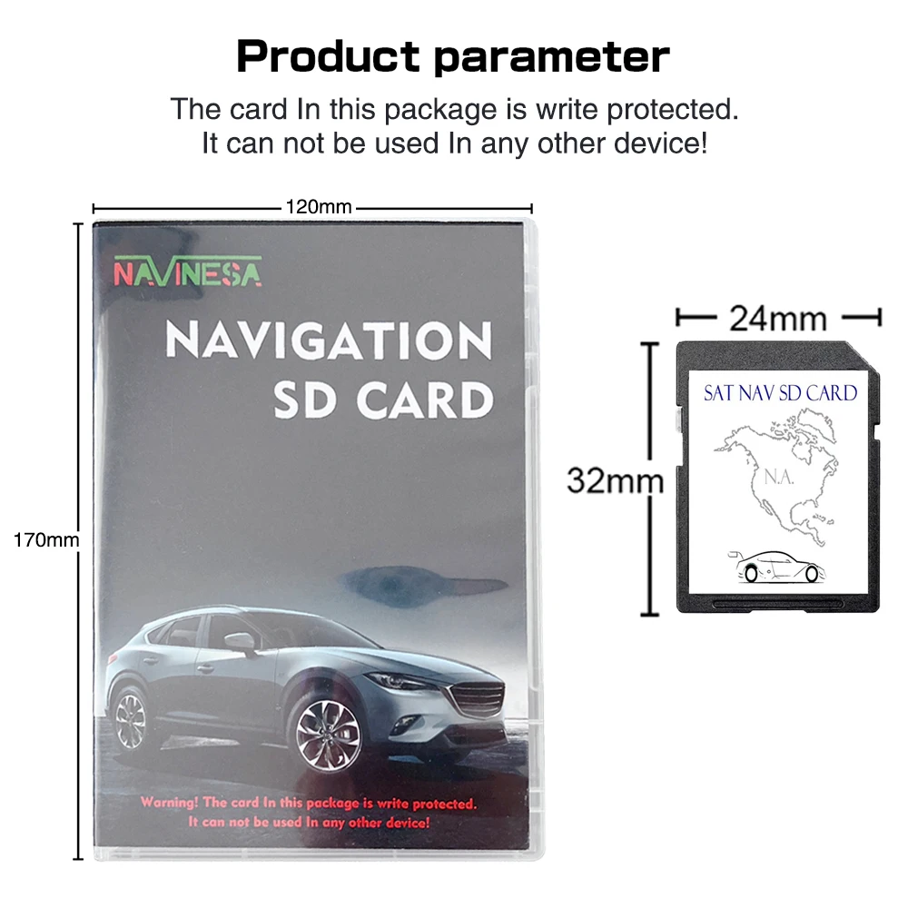 Версия навигатора для Mazda CX-5 CX-90 автомобильная GPS-карта SD-карта обновление карт