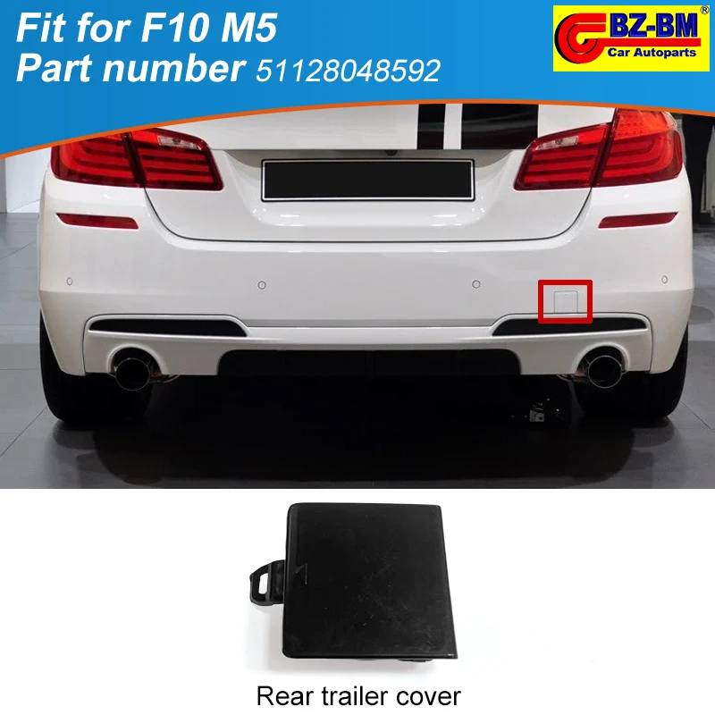 Задняя крышка автомобильного бампера прицепа ABS + PP Подходит для BMW F10 M5 номер
