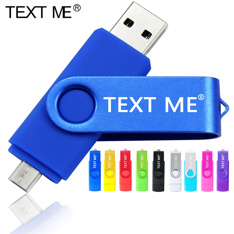 text me high speed usb flash drive 16gb 32gb pendrive 4gb 8gb 64gb usb flash drive for computerandroid phone free global shipping