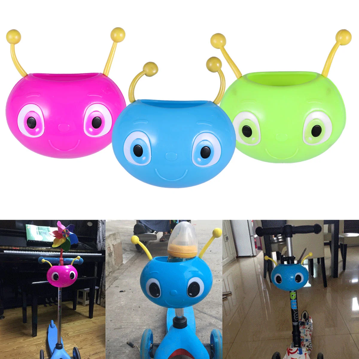 

Toddler Bike Basket Cycling Basket Toddler Scooter Basket Kids Bike Carrier Basket Front Bike Handle Carrier