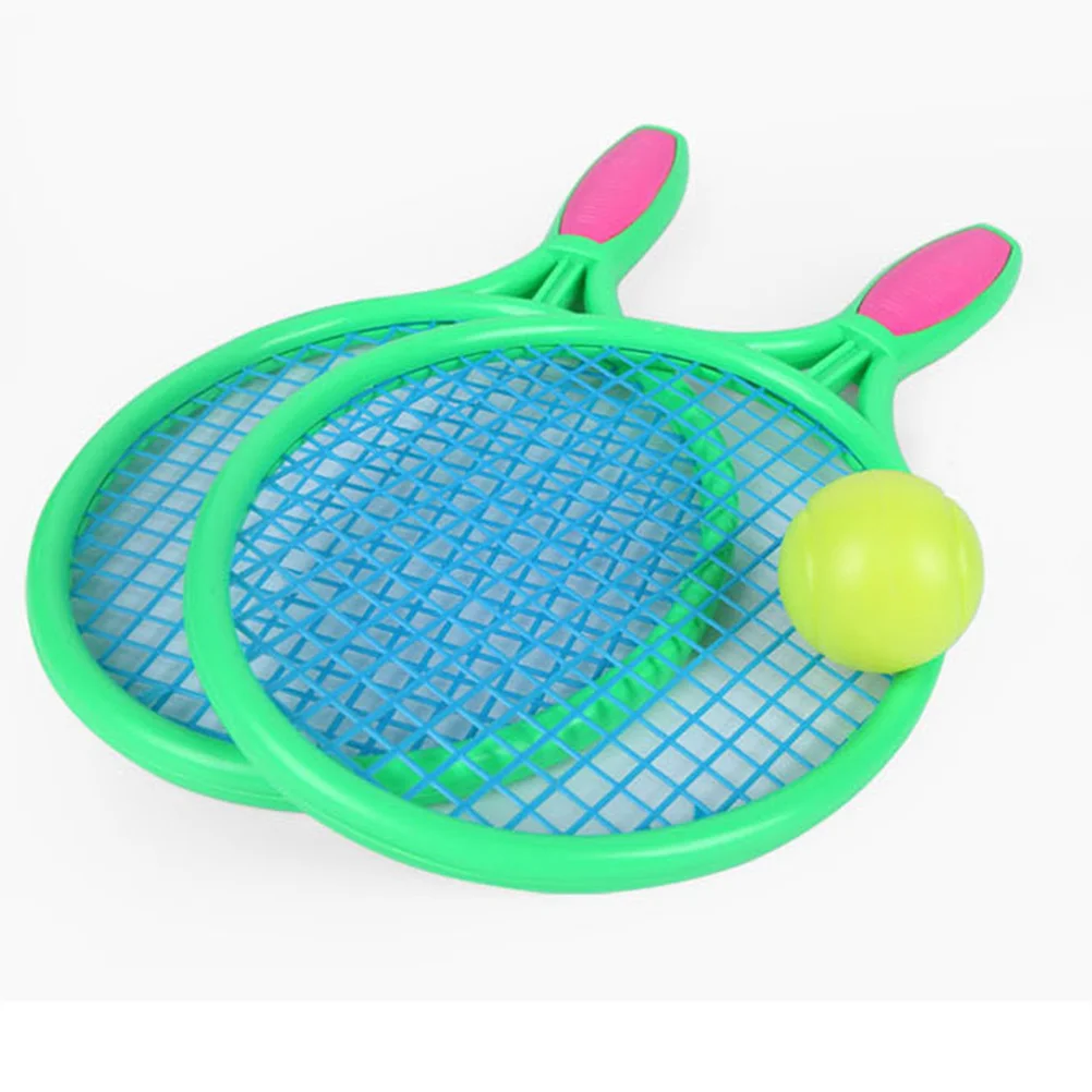 

4PCS/2Set Children's Outdoor Sports Goods Tennis Racket Beach Tennis Racket